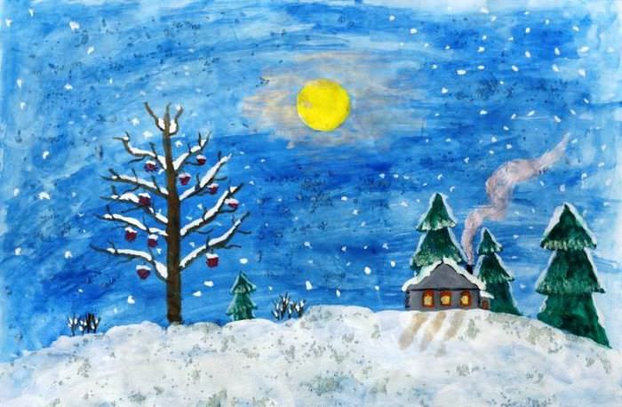 Зимовий пейзаж 18