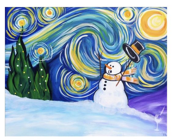 Зимовий пейзаж 3