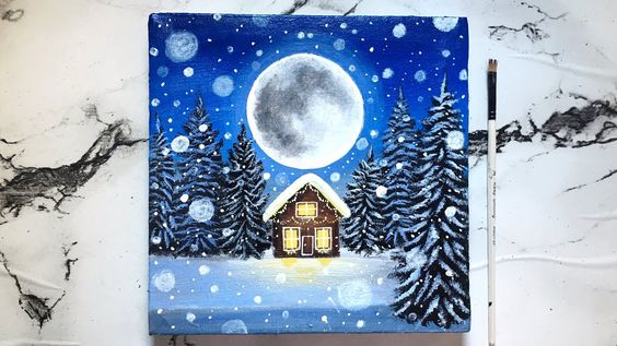 Зимовий пейзаж 2