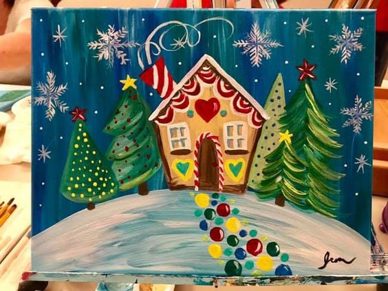 Зимовий пейзаж 4