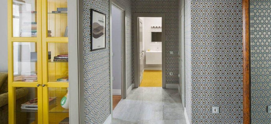 Ідеальні шпалери для коридору: поради для вибору ідеального дизайну