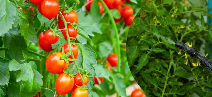 Ефективність поливу помідорів борною кислотою: користь і застосування
