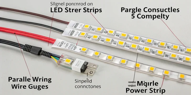 Чи можна підключати світлодіодні стрічки паралельно: Розбір та поради