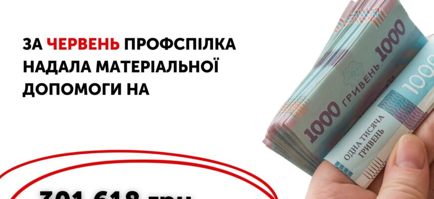 Матеріальна допомога від профспілки 2025: як отримати підтримку?