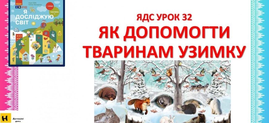 Допомога тваринам взимку: важливий урок для 2 класу з мови Допомога тваринам взимку: важливий урок для 2 класу з мови
