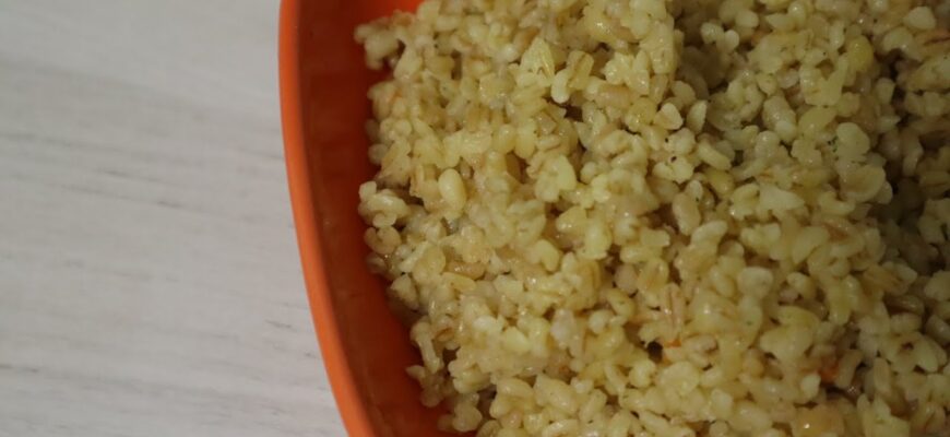 Як варити булгур на воді: покрокова інструкція для ідеального смаку