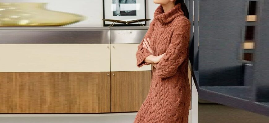 Зимові модні сукні: стильні та теплі рішення для холодів