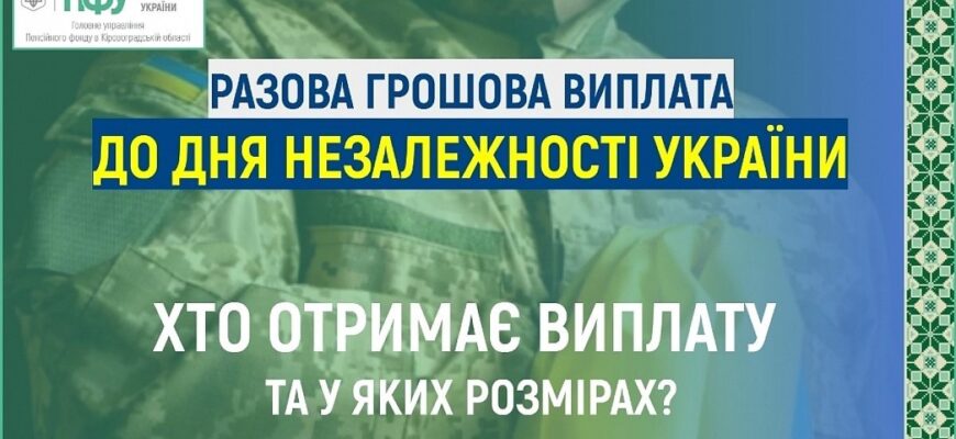 Грошова допомога до Дня Незалежності: Як отримати підтримку у 2023 році