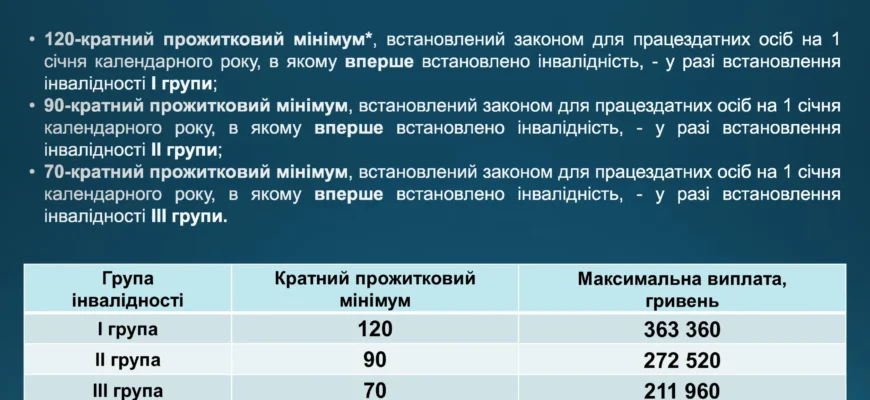 Одноразова допомога інвалідам 3 групи 2025: як отримати підтримку?