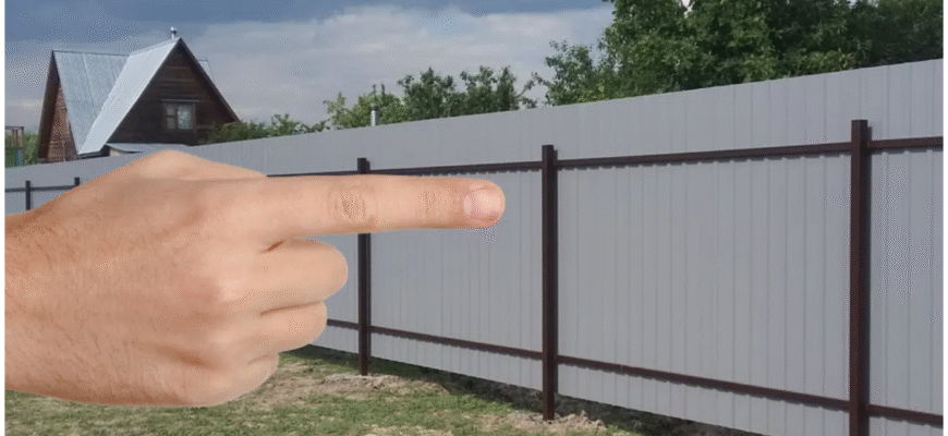 Чому не варто встановлювати паркан зворотним боком до сусіда?