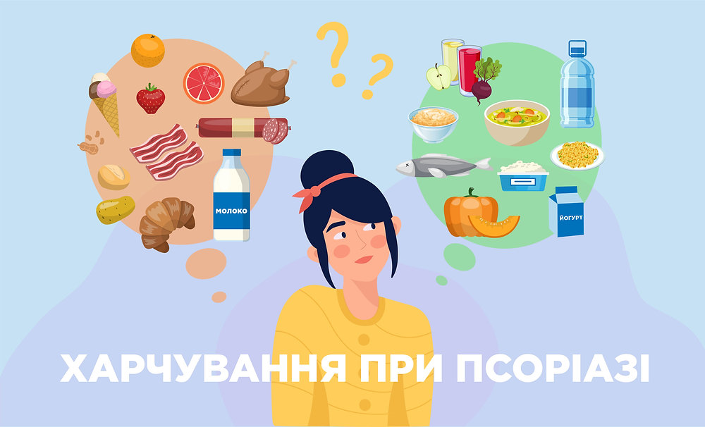 Дієта при псоріазі (фіто-дієтологія псоріазу)