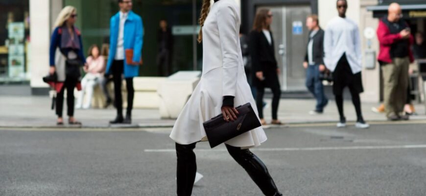 Як стильно поєднувати чорні чоботи: модні рішення та поради стилистів