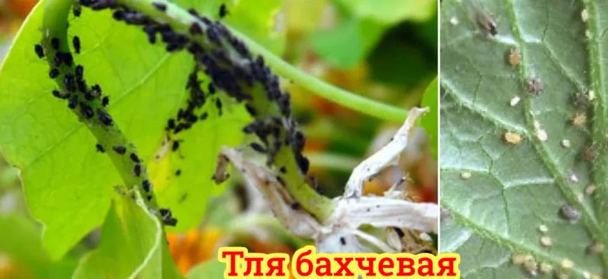 До якого загону комах належить баштанна попелиця: тут!