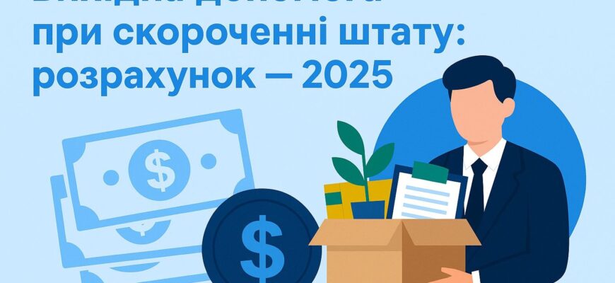 Вихідна допомога при скороченні 2025: ваші права та як її отримати