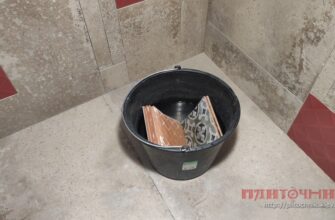 Чи варто змочувати плитку водою перед укладанням: ключові поради