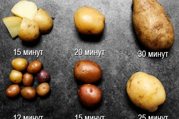 Скільки часу варити картоплю: оптимальний період приготування