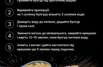 Як варити булгур: оптимальні пропорції води для приготування