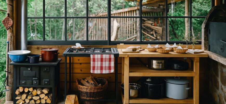 Найкращі матеріали для будівництва літньої кухні, лазні чи майстерні