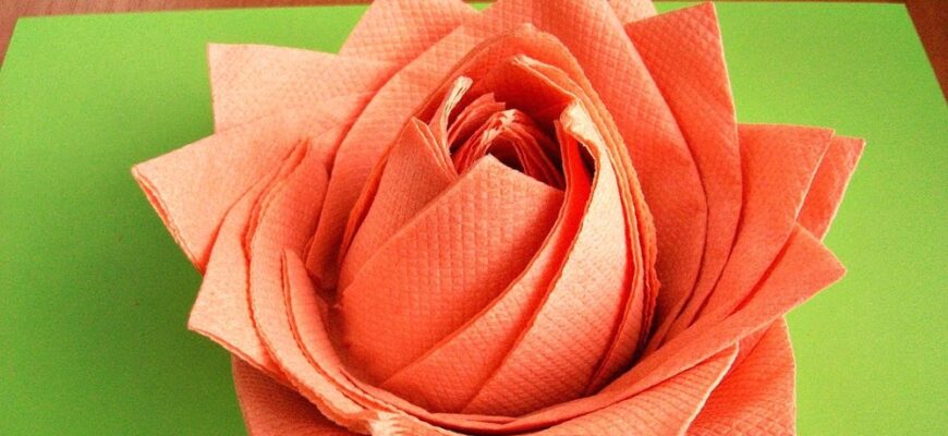 Заспокойте нерви: створіть квіти з паперових серветок власноруч