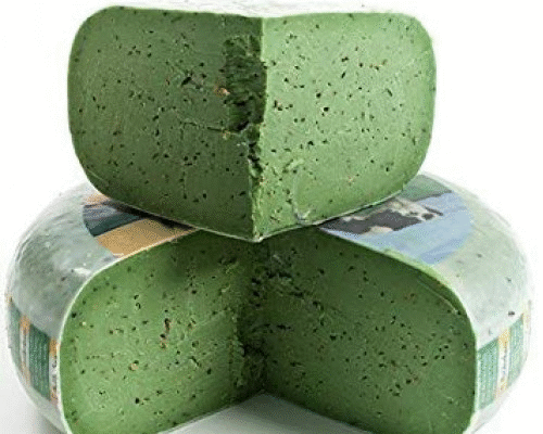 Який натуральний барвник забезпечує природний зелений колір?