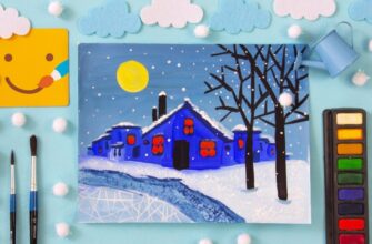 Інструкція: Як намалювати зимовий пейзаж і створити 20 унікальних шедеврів